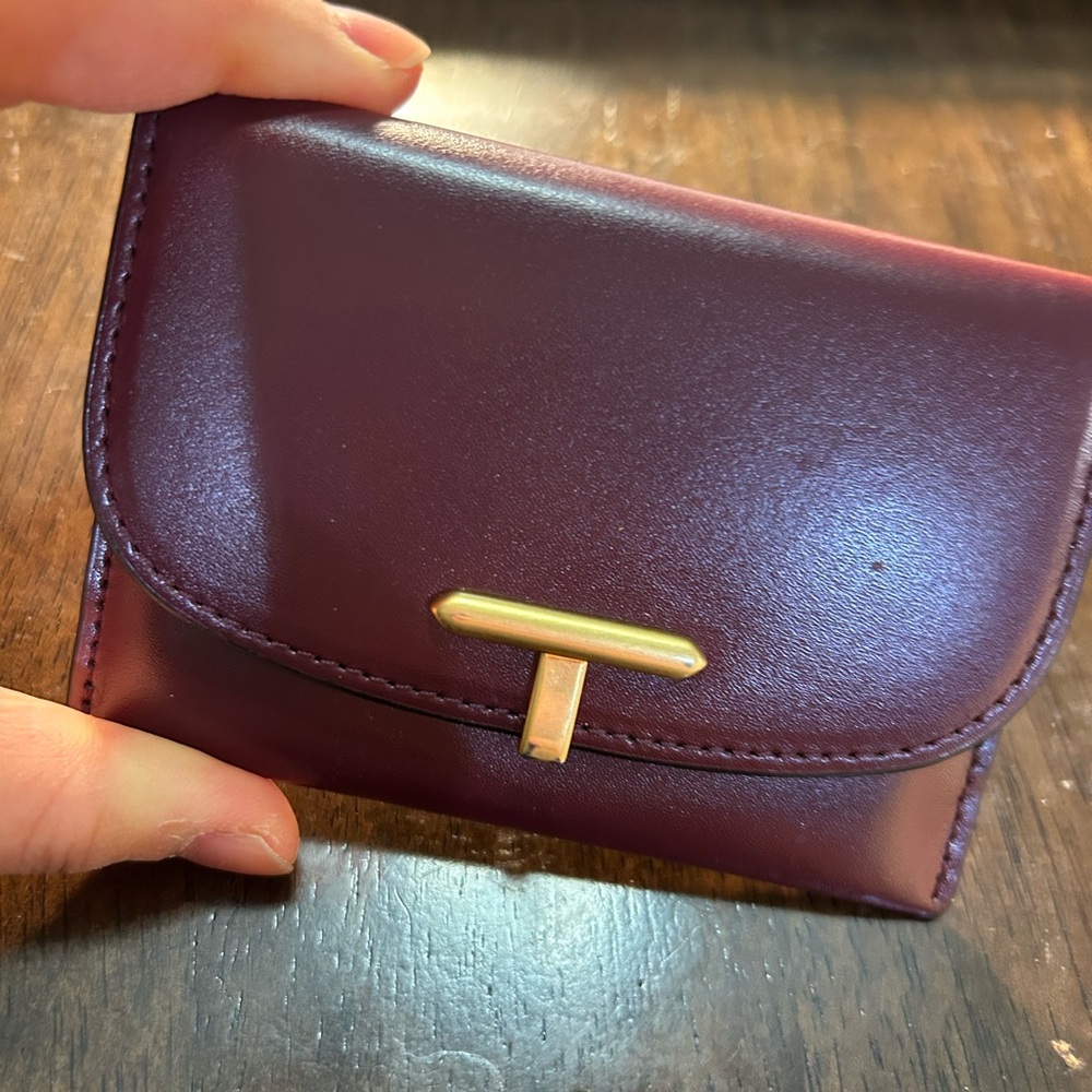Elegant Burgundy Leather Wallet
